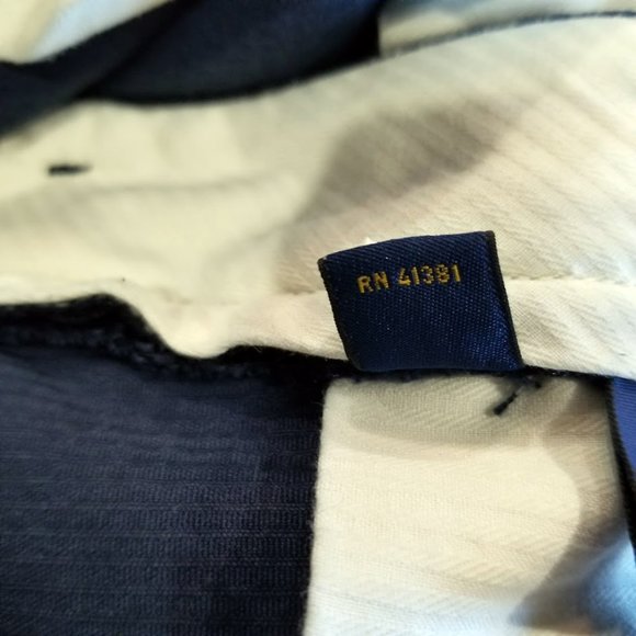 Polo Ralph Lauren Corduroy Pants Mens 38x32 Blue Classic Fit (Act: 39x31) - Picture 14 of 15